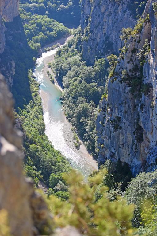 Hotel Grand Canyon Du Verdon Aiguines Exterior foto